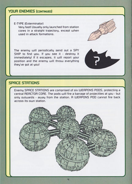 Draconian Atari 2600 manual scan
